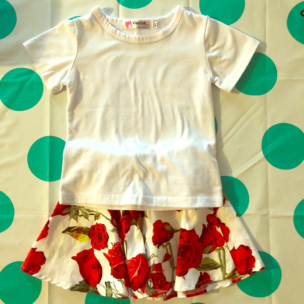Matching Skirt Outfit!